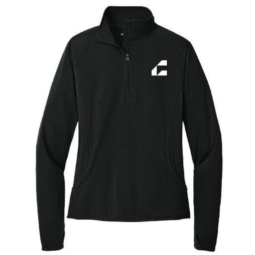 Sport-Tek Sport-wick Womens Stretch 1/4-Zip Pullover - three color options - Image 3